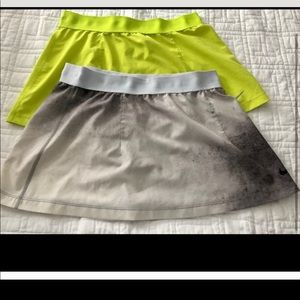 Set of Nike skirts